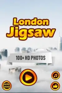 London Jigsaw Puzzle Game for Kids Screen Shot 0