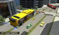Flying Coach Bus Pilot 3D 2016 Screen Shot 6