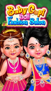 Baby Gopi Doll Fashion Salon Dress Up Game Screen Shot 0