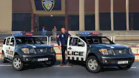 Police Spooky Jeep Parking Sim Screen Shot 1