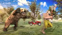 야생 곰 동물 공격 게임 Screen Shot 1