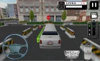 limusina parking simulador 3D Screen Shot 0