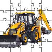 Jigsaw Puzzles JCB Tractors Games Percuma 🧩🚜🧩🚜