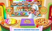DIY Rainbow Pizza Shop Cooking Screen Shot 1