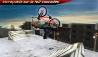 Cycliste sur le toit Stunt Man Screen Shot 6