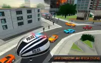 未来的なジャイロスコープのバス市警察救助シム Screen Shot 5
