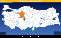 Harita Oyunu: Türkiye - Şehir  Screen Shot 8