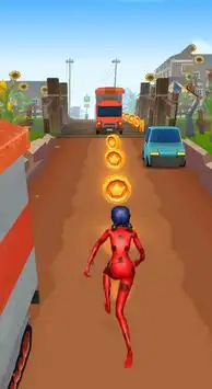 Subway Lady Super Runner Adventure 3D Game Screen Shot 3
