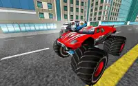Offroad Monster Truck Racing : Highway Driving 3D Screen Shot 4