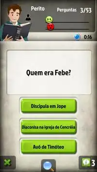 O jogo de perguntas bíblia Screen Shot 3