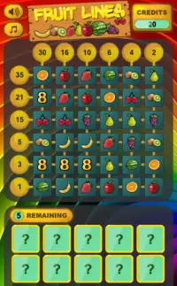 GAME I MAKE - Fruit Lines Screen Shot 0