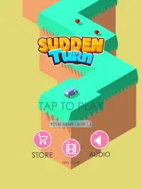Sudden Turn Racing – A Zig Zag 3D Race Screen Shot 4