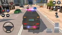 American Police Car Driving Screen Shot 0