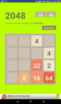 2048 Math Game Screen Shot 2
