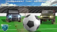Soccer in Car Gelik vs UAZ Screen Shot 1