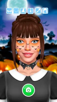 halloween makijaż kosmetyczny Screen Shot 22