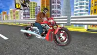 Motor Bike Tráfego Rider 3D Screen Shot 6