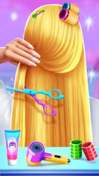Braided Hair Salon MakeUp Game Screen Shot 4