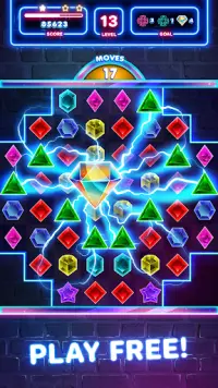 Jewels Quest 2 - Sci-Fi Match 3 Puzzle Screen Shot 2