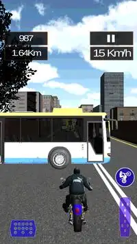 City Moto Racing 3D Screen Shot 5