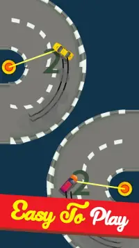 Sling Car – Rope Racers Car Drift Racing Game Screen Shot 2