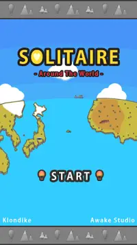 Solitaire Around The World Screen Shot 2