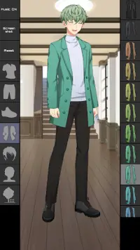 Anime Boy Dress Up Games Screen Shot 2