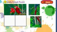 Animais puzzles crianças Screen Shot 3
