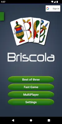 Scopa   Briscola: Italian Game Screen Shot 1
