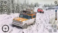 Modderwagen Rijden Sneeuw Spel Screen Shot 1