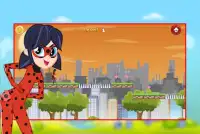 Running Ladybug The hero Chibi Screen Shot 1