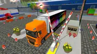 Simulador de estacionamento de caminhão grande  3D Screen Shot 5