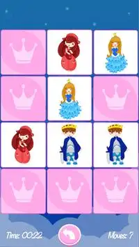 Memory Games For Kids:Princess Screen Shot 2