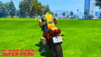 Superheroes Stunt Rider Bike Racing motorcycle Screen Shot 4