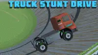 Truck Stunt Drive Screen Shot 0