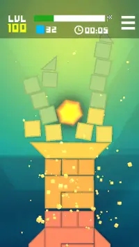 Hexagon Tower Balance Puzzles Screen Shot 6