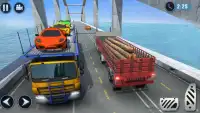 Cargo Truck Driver OffRoad Transport Games Screen Shot 2