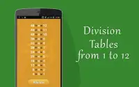 12 Division Table Kids Math Screen Shot 1