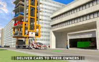 Inteligente Grúa Auto Transporte Camión Manejo 3D Screen Shot 14