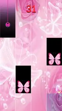 Beautiful Pink Butterfly Piano Tab Screen Shot 4