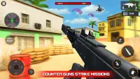 Counter guns strike: Offline 3D Gun Games 2021 Screen Shot 0