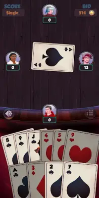 Hearts - Offline Card Games Screen Shot 4
