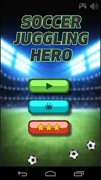 Soccer Juggling Hero Screen Shot 0