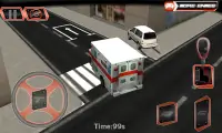 مدينة الإسعاف وقوف السيارات 3D Screen Shot 0
