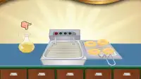 आइस क्रीम खाना पकाने - डोनट्स खेल Screen Shot 2