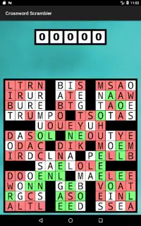 Crossword Scrambler Screen Shot 15