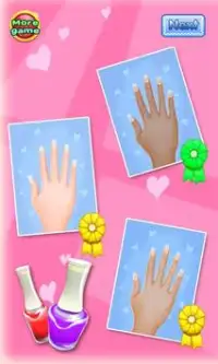 Jeux de filles Nail salon Screen Shot 1