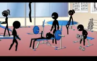 Stickman Gym full story Screen Shot 0