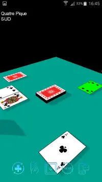 Playing cards 3D (free game without ads) Screen Shot 4