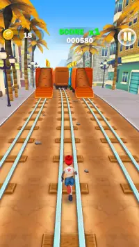 Subway Lady Run: Fun Princess Endless Dash Screen Shot 0